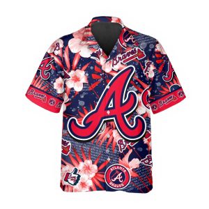 Atlanta Braves Hawaiian Shirt MLB Hawaiian Shirt Gift For Fans 1