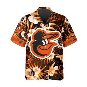 Baltimore Orioles Hawaiian Shirt MLB Hawaiian Shirt Gift For Fans 1