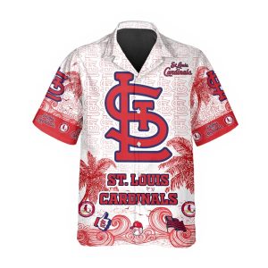 Custom St Louis Cardinals Hawaiian Shirt St Louis Cardinals Aloha Shirt MLB Hawaiian Shirt 1