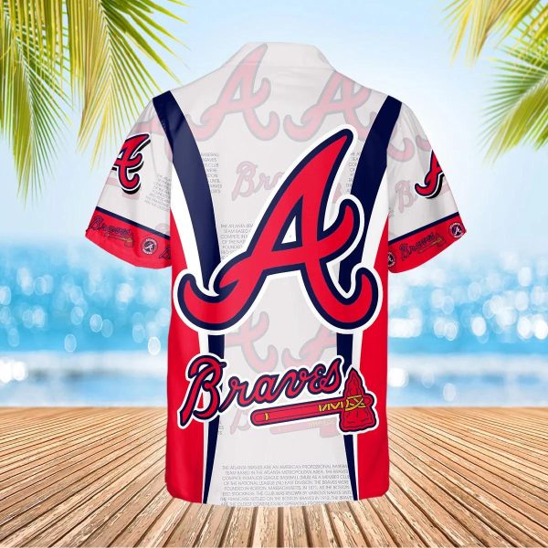 Legends Atlanta Braves Hawaiian Shirt Hawaiian Shirt, Atlanta Braves Aloha Shirt, MLB Hawaiian Shirt