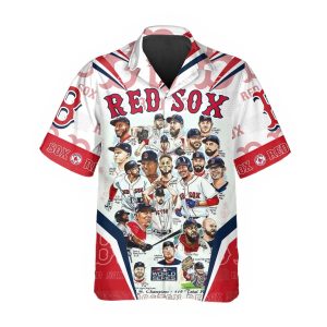 Legends Boston Red Sox Hawaiian Shirt Hawaiian Shirt Red Sox Aloha Shirt MLB Hawaiian Shirt 1
