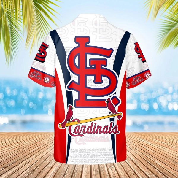 Legends St. Louis Cardinals Hawaiian Shirt Hawaiian Shirt, St. Louis Cardinals Aloha Shirt, MLB Hawaiian Shirt