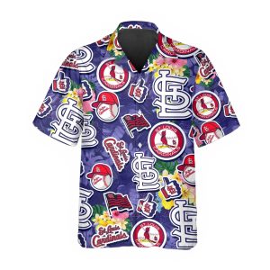 Pattern St Louis Cardinals Hawaiian Shirt St Louis Cardinals Aloha Shirt 1