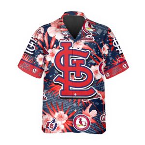 St Louis Cardinals Hawaiian Shirt MLB Hawaiian Shirt Gift For Fans 1