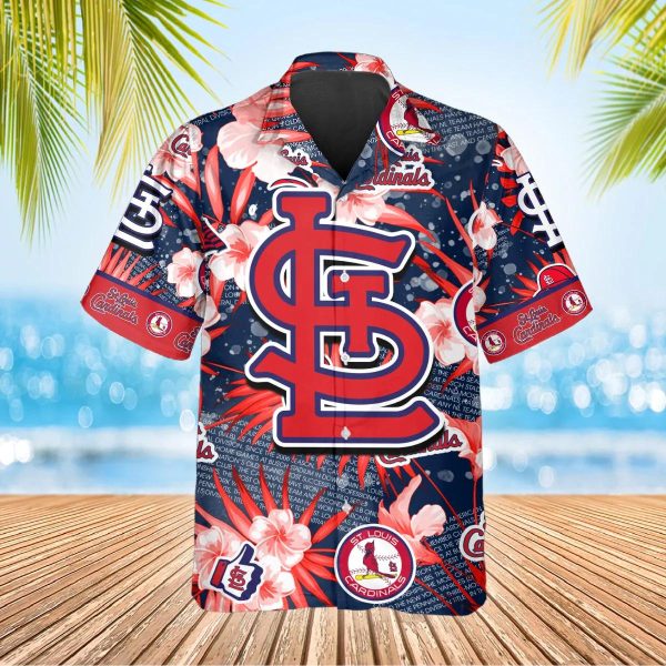 St. Louis Cardinals Hawaiian Shirt, MLB Hawaiian Shirt Gift For Fans