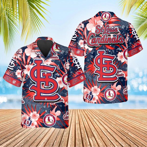 St. Louis Cardinals Hawaiian Shirt, MLB Hawaiian Shirt Gift For Fans