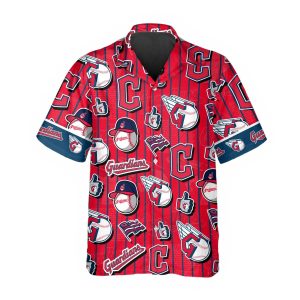 Cleveland Guardians Hawaiian Shirt MLB Hawaiian Shirt Gift For Fans 1