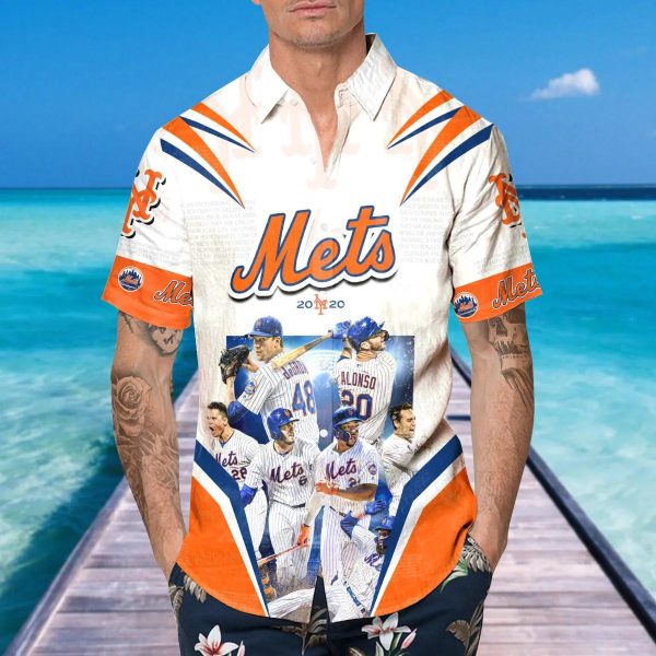 Legends New York Mets Hawaiian Shirt, New York Mets Aloha Shirt, MLB Hawaiian Shirt