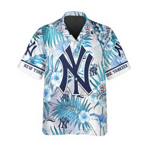 New York Yankees Hawaiian Shirt MLB Hawaiian Shirt Gift For Fans 1
