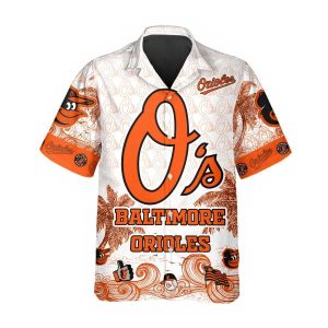 Baltimore Orioles Hawaiian Shirt