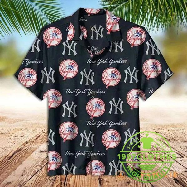 New York Yankees MLB Best Hawaiian Shirts, MLB Hawaiian Shirt