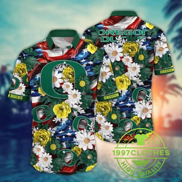 Oregon Ducks NCAA Aloha Hawaiian Shirt 1, Oregon Ducks Hawaiian Shirt