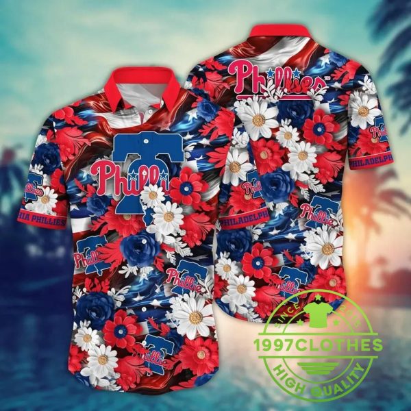 Philadelphia Phillies MLB Aloha Hawaiian Shirt, MLB Hawaiian Shirt