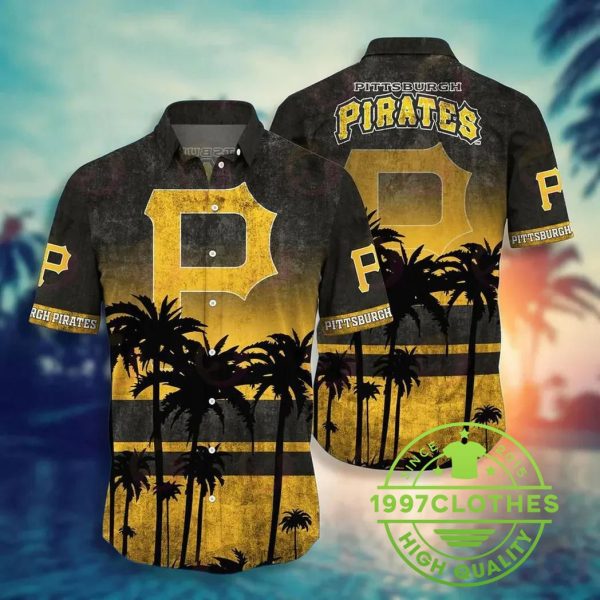 Pittsburgh Pirates MLB Aloha Hawaiian Shirt Style Hot Trending Summer, MLB Hawaiian Shirt