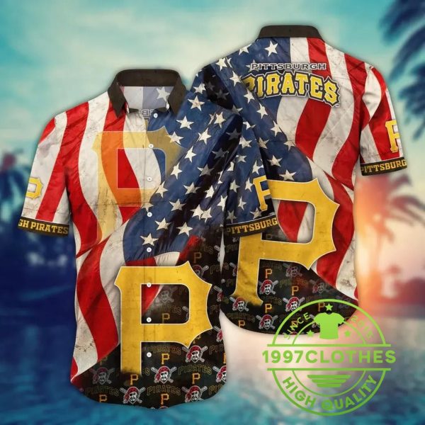 Pittsburgh Pirates MLB Flower Aloha Hawaiian Shirt 6, MLB Hawaiian Shirt