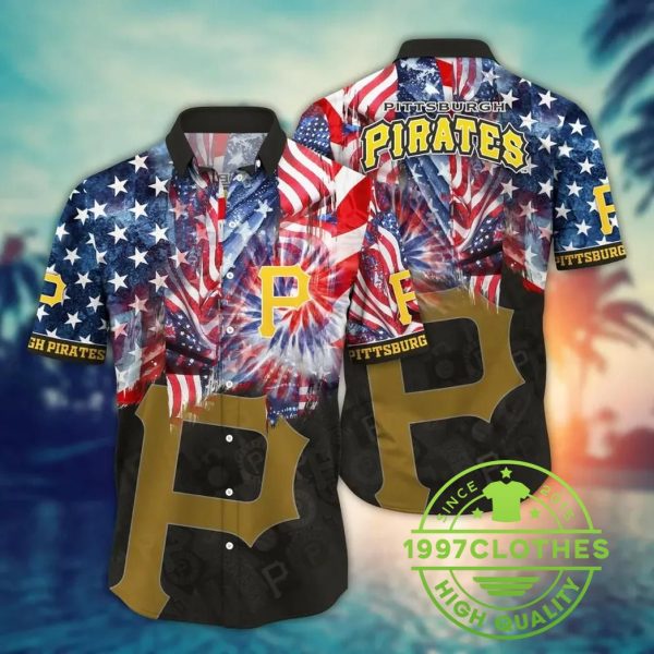 Pittsburgh Pirates MLB Flower Aloha Hawaiian Shirt 7, MLB Hawaiian Shirt