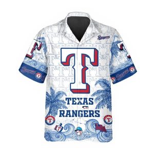 Texas Rangers Hawaiian Shirt