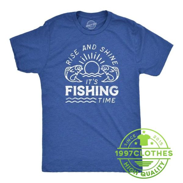 It’s Fishing Time Shirt, Funny Fishing Shirt, Fishing Shirt