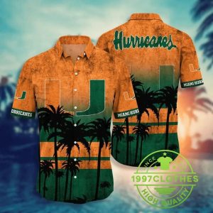 Miami Hurricanes Hawaiian shirt