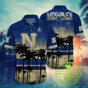 Navy Midshipmen Hawaiian Shirt