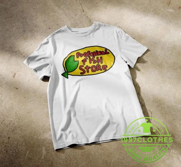 Professional Fish Store Shirt, Funny Fishing Shirt, Fishing Shirt