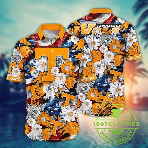 Tennessee Volunteers NCAA Aloha Hawaiian Shirt 1, Tennessee Volunteers Hawaiian Shirt