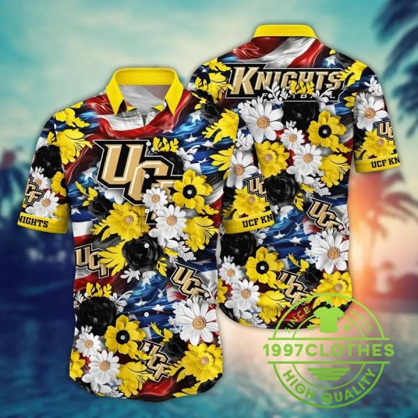 UCF Knights NCAA Aloha Hawaiian Shirt 1, UCF Knights Hawaiian Shirt