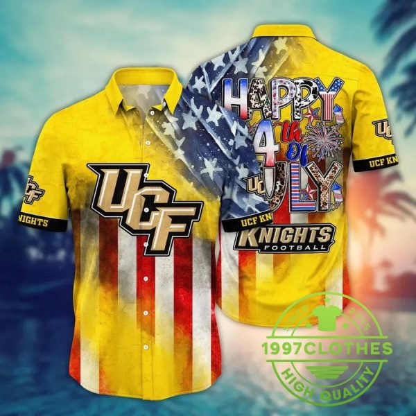 UCF Knights NCAA Aloha Hawaiian Shirt 2, UCF Knights Hawaiian Shirt