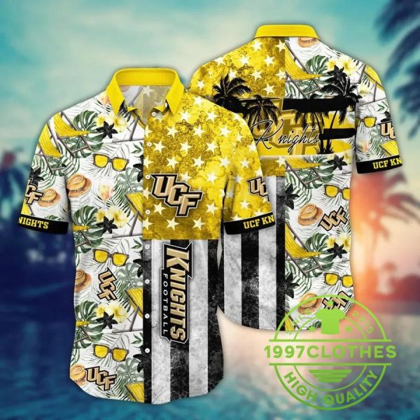 UCF Knights NCAA Flower Aloha Hawaiian Shirt 8, UCF Knights Hawaiian Shirt