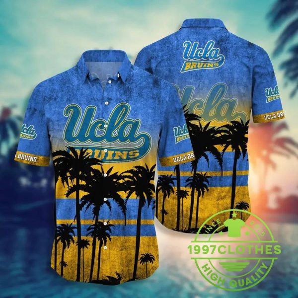 UCLA Bruins Aloha Hawaiian Shirt, Style Hot Trending Summer, UCLA Bruins Hawaiian Shirt