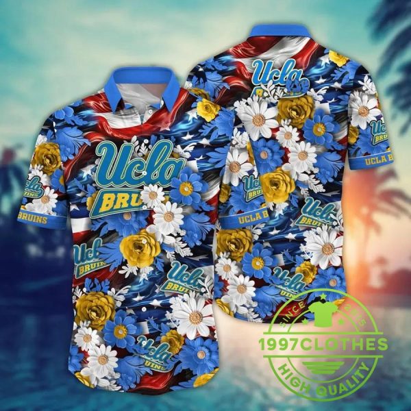 UCLA Bruins NCAA Aloha Hawaiian Shirt 1, UCLA Bruins Hawaiian Shirt