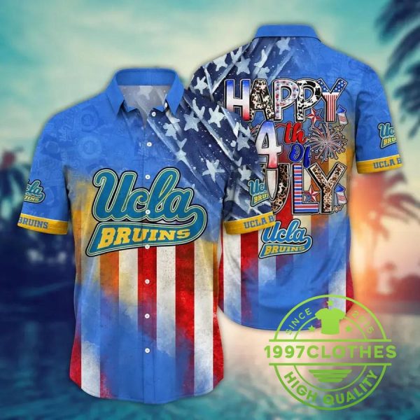 UCLA Bruins NCAA Aloha Hawaiian Shirt 2, UCLA Bruins Hawaiian Shirt