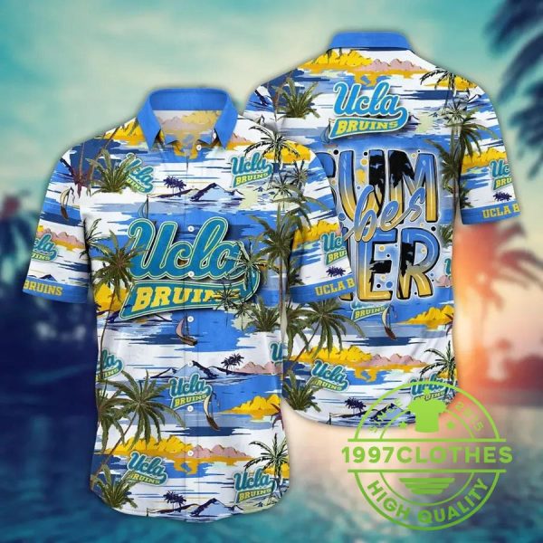 UCLA Bruins NCAA Flower Aloha Hawaiian Shirt 5, UCLA Bruins Hawaiian Shirt