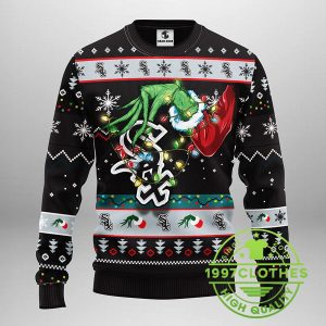 Chicago White Sox Grinch Ugly Christmas Sweater