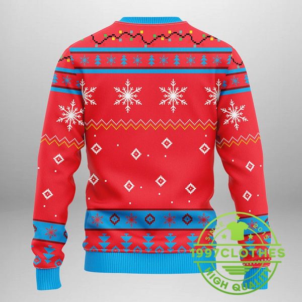 Miami Marlins Funny Grinch Ugly Christmas Sweater, Miami Marlins Ugly Sweater, MLB Christmas Sweater