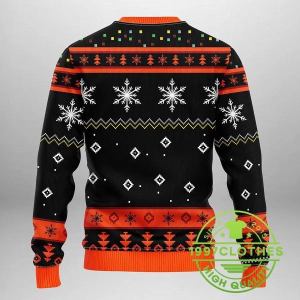 Anaheim Ducks Funny Grinch Ugly Christmas Sweater, Anaheim Ducks Ugly Sweater, NHL Ugly Sweater