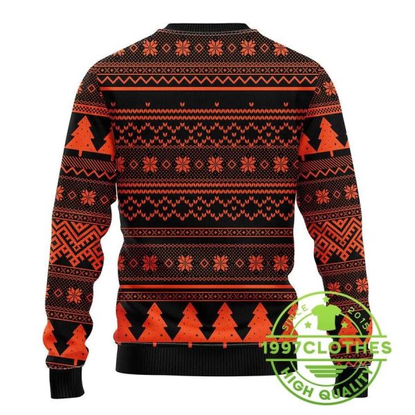 Anaheim Ducks Grinch Hug Ugly Christmas Sweater, Anaheim Ducks Ugly Sweater, NHL Ugly Sweater