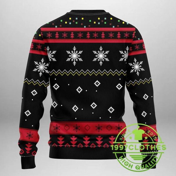 Atlanta Falcons Funny Grinch Ugly Christmas Sweater, Atlanta Falcons Ugly Sweater, NFL Ugly Sweater