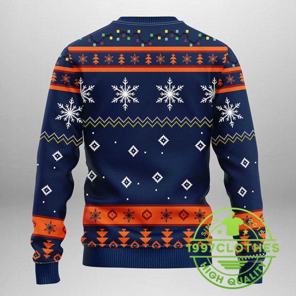 Auburn Tigers Funny Grinch Ugly Christmas Sweater, Auburn Tigers Ugly Sweater, NCAA Ugly Sweater