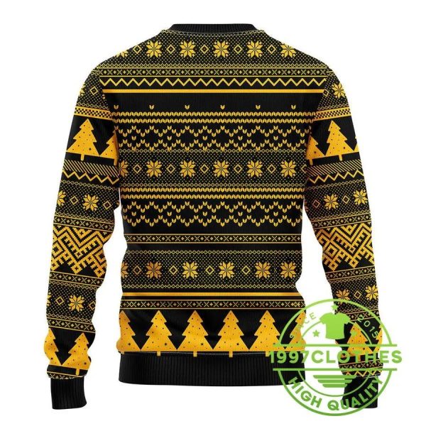 Boston Bruins Grinch Hug Ugly Christmas Sweater, Boston Bruins Ugly Sweater, NHL Ugly Sweater