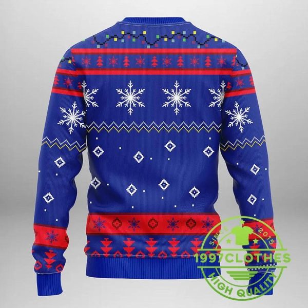 Buffalo Bills Funny Grinch Ugly Christmas Sweater, Buffalo Bills Ugly Sweater, NFL Ugly Sweater