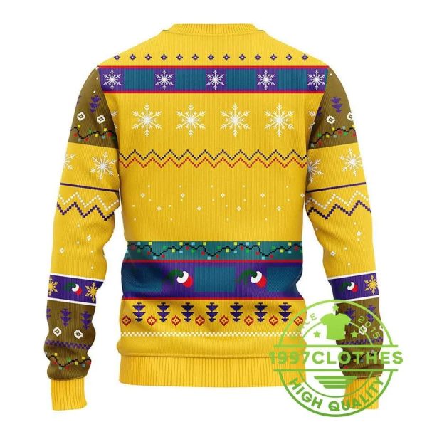 Miami Dolphins 12 Grinch Xmas Day Ugly Christmas Sweater, Miami Dolphins Ugly Sweater, NFL Ugly Sweater