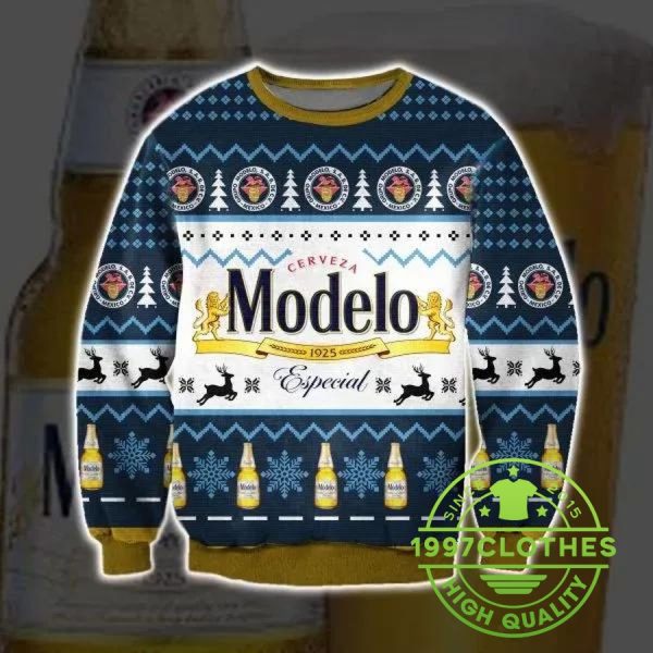 Modelo Especial Ugly Christmas Sweater, Modelo Ugly Sweater, Beer Ugly Sweater