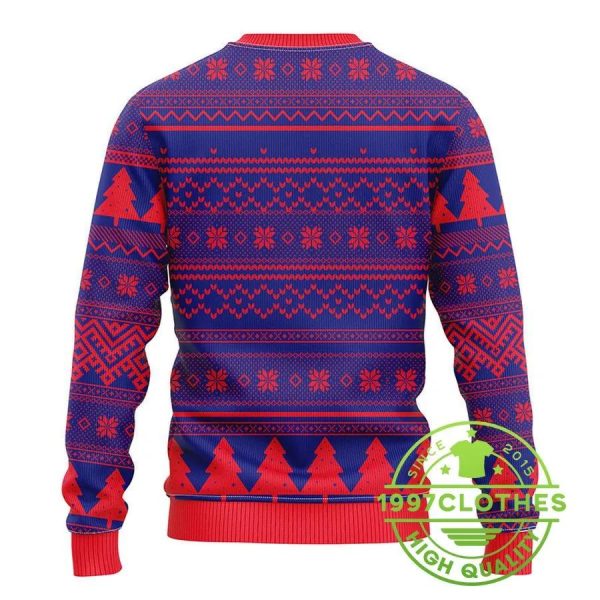 Montreal Canadians Grinch Hug Ugly Christmas Sweater, Montreal Canadians Ugly Sweater, NHL Ugly Sweater