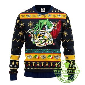 Nashville Predators Grinch Ugly Christmas Sweater 1