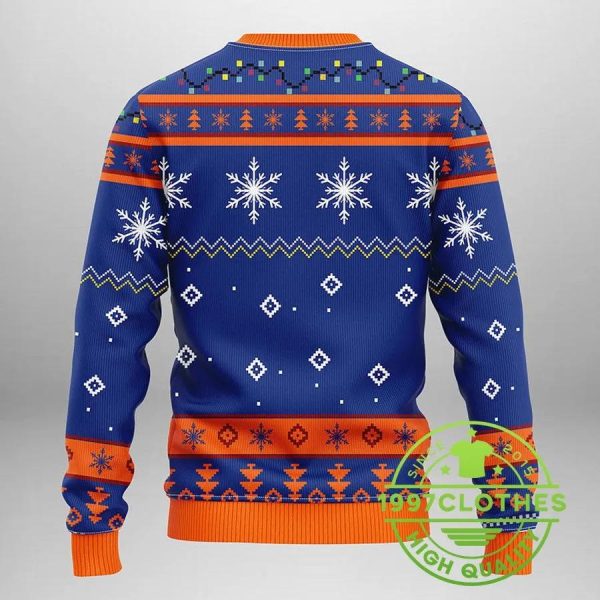 New York Islanders Funny Grinch Ugly Christmas Sweater, New York Islanders Ugly Sweater, NHL Ugly Sweater