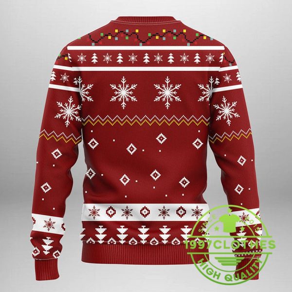 Oklahoma Sooners Funny Grinch Ugly Christmas Sweater, Oklahoma Sooners Ugly Sweater, NCAA Ugly Sweater