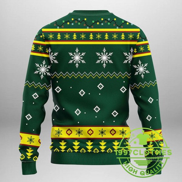 Oregon Ducks Funny Grinch Ugly Christmas Sweater, Oregon Duck Ugly Sweater, NCAA Ugly Sweater