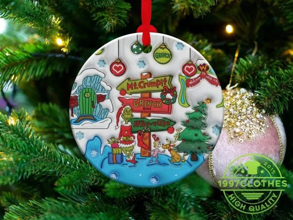 The Grinch Who Stole Christmas Ornament, Unique Christmas Gift, The Grinch Christmas Ornaments