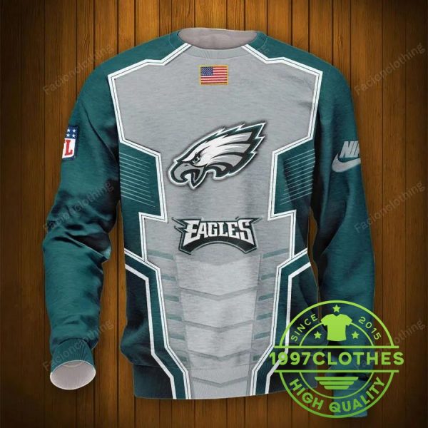 Philadelphia Eagles Ugly Christmas Sweater, Philadelphia Eagles Ugly Sweater, NFL Ugly Sweater